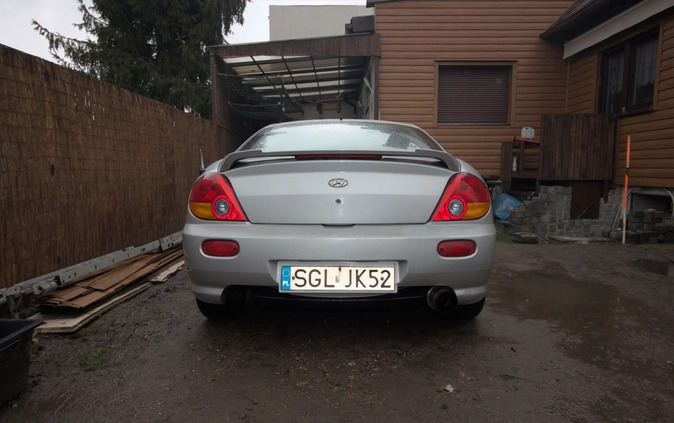 Hyundai Coupe cena 3400 przebieg: 224247, rok produkcji 2004 z Knurów małe 742